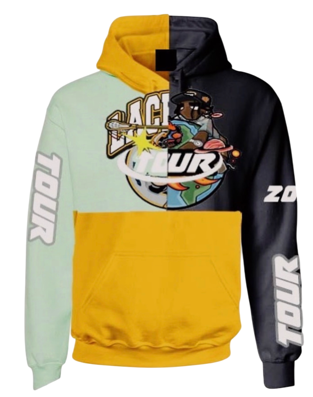 TOUR LIFE - Color Block  [ CROPPED ] [ REFLECTIVE ]